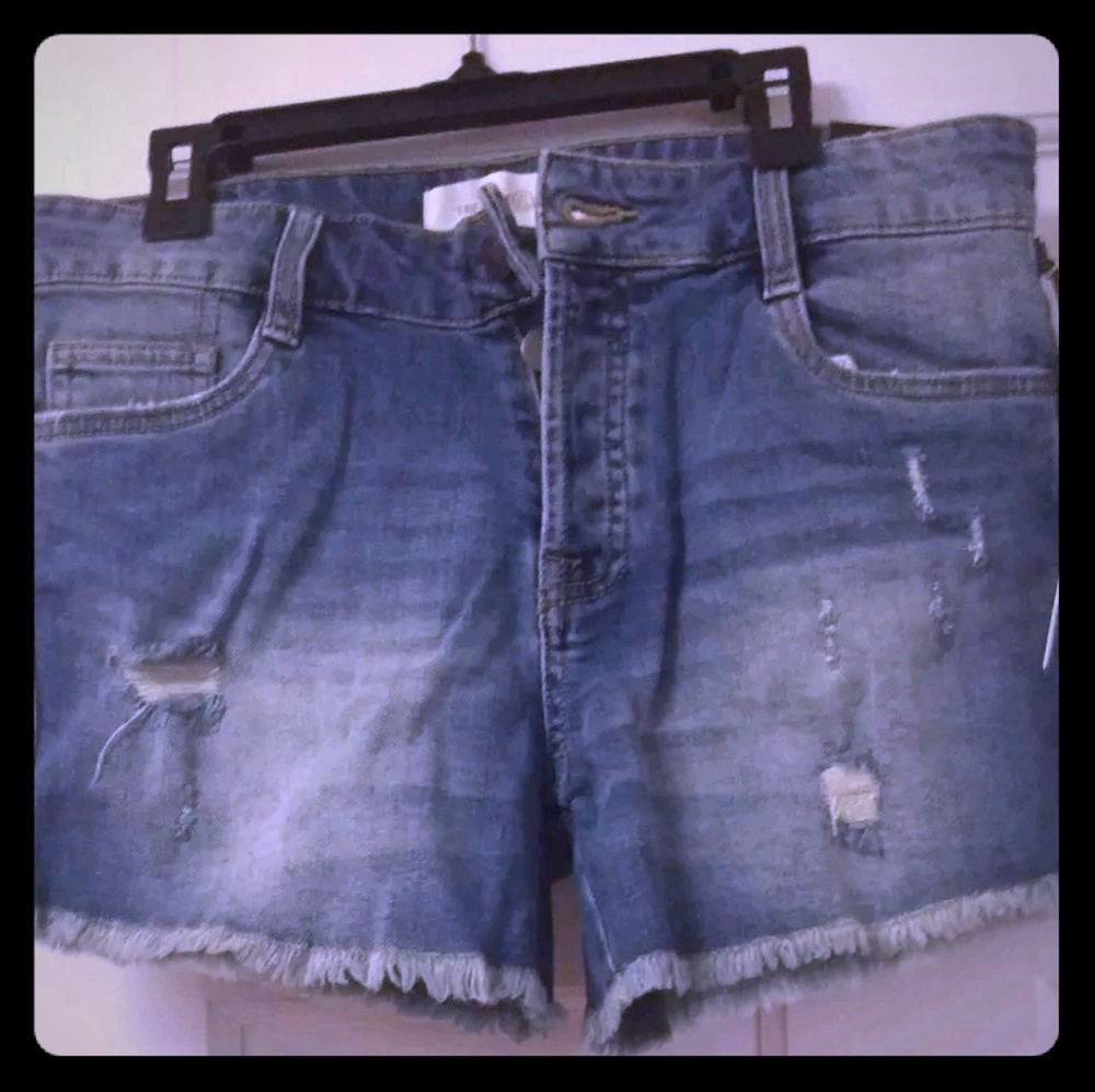 Old School Wash Treasure & Bond  Girls jean shorts